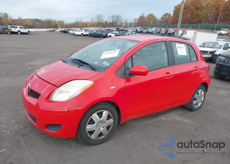 2011 Toyota Yaris из США, поврежденный, VIN JTDKT4K3XB5331818